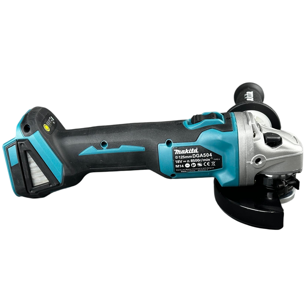 New Arrival Variable Speed Cordless Cutting Grinding 5 Inch Brushless 125mm 18V Makita DGA404 504 M14 High Quality Angle Grinder