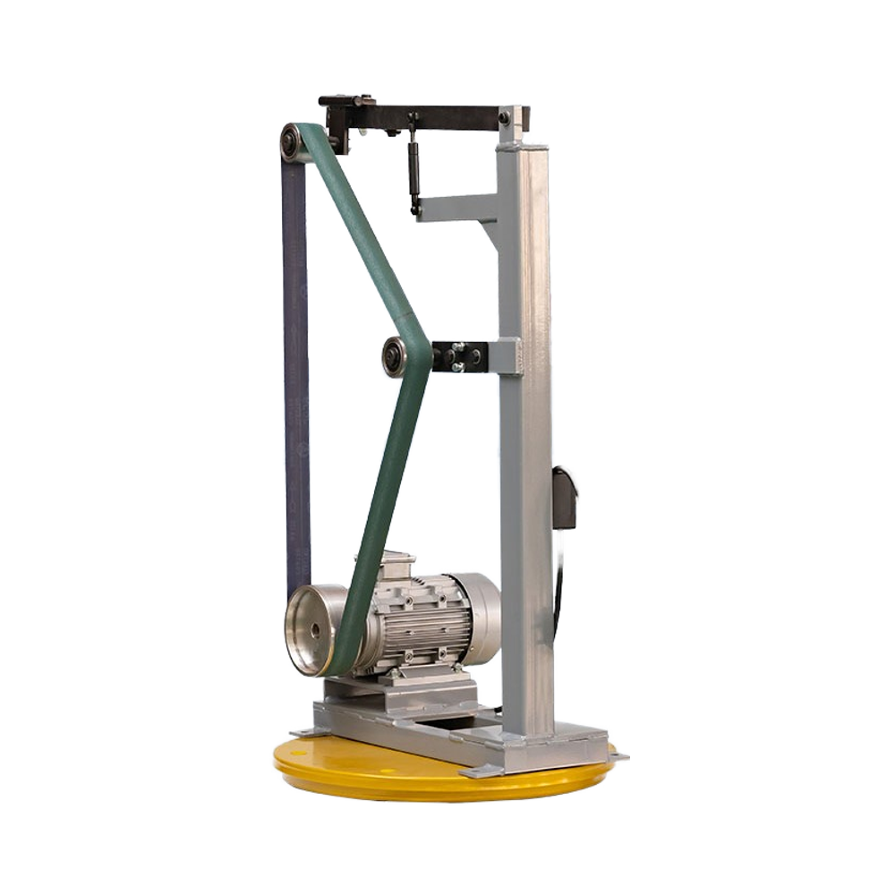 Industrial Grade Multifunctional Small Belt Sander Vertical Design Wire Drawing Angle Grinding Polishing Deburring Electric