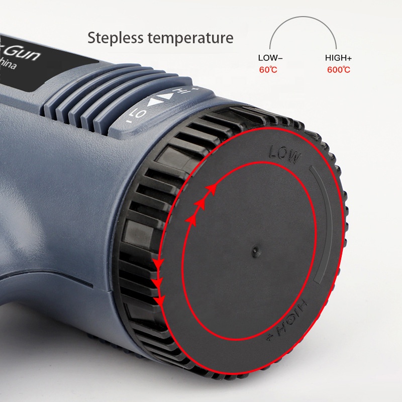 2000W Temperature EU Plug Industrial Hot Air for Heat Gun Electric Power Source for DIY Mobile Repair
