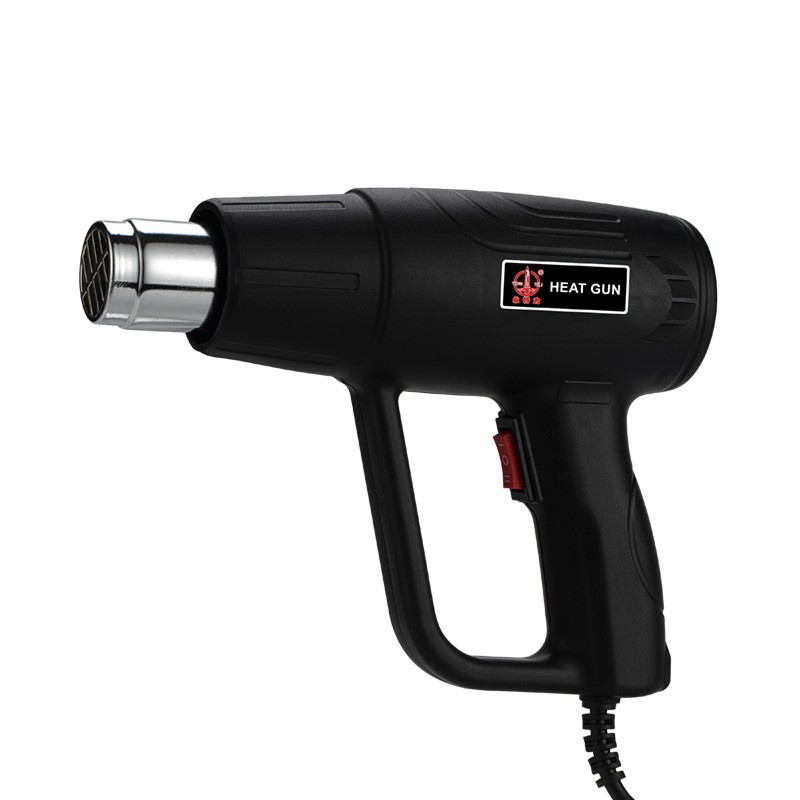2000W Hot air Gun Home Commercial Car Film Baking Gun Hot air Gun Industrial Electric Heating Blowing Heat Shrink Film