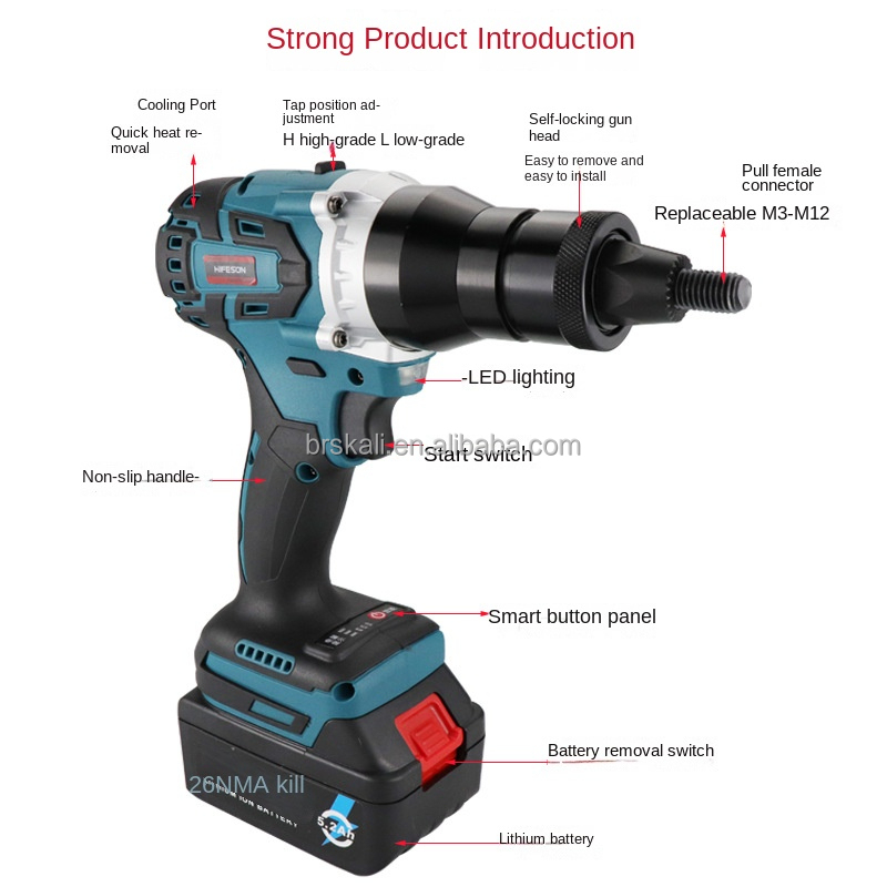 Automatic Rivet Nut Gun Operation