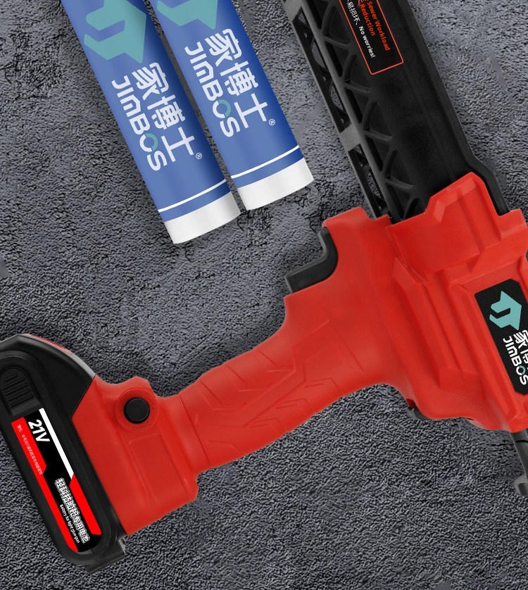 400ml 1:1 Double Epoxy Adhesive Electric Caulking Gun 21V Battery Pack Cordless Two-Component Silicone Gun OEM Industrial