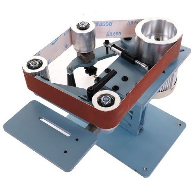 Vertical Horizontal Dual-use Belt Sander Grinder Polisher Knife Sharpener Multi-functional Stepless Speed Adjustment Deburring