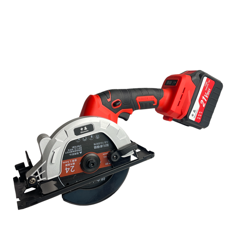 SENGXIN Electric Circular Saw 21V Lithium Battery Cordless DIY Wood Metal Tile Saw High Efficiency Portable