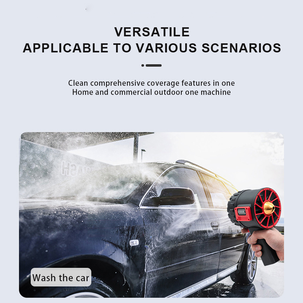 X90 Fan Electric Leaf Blower Air Duster 90MM 5000g Thrust 3000W Duct Fan Super Jet Fan