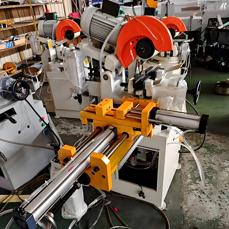 High Precision Cutting Without Burrs Automatic Pneumatic Pipe Cutting Machine Stainless Steel Carbon Tube Cutter
