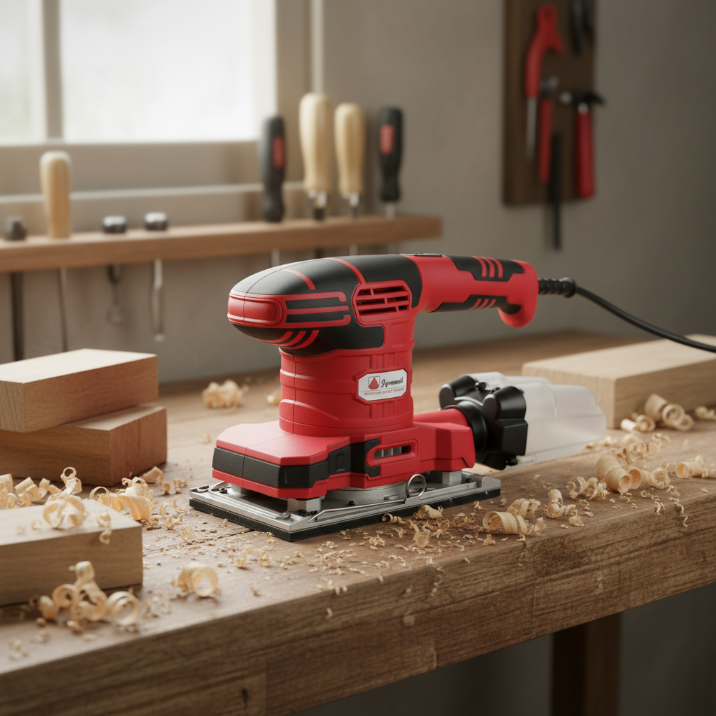 New Design 260W Aluminium Plate Electric Sheet Sander for Wood Processing