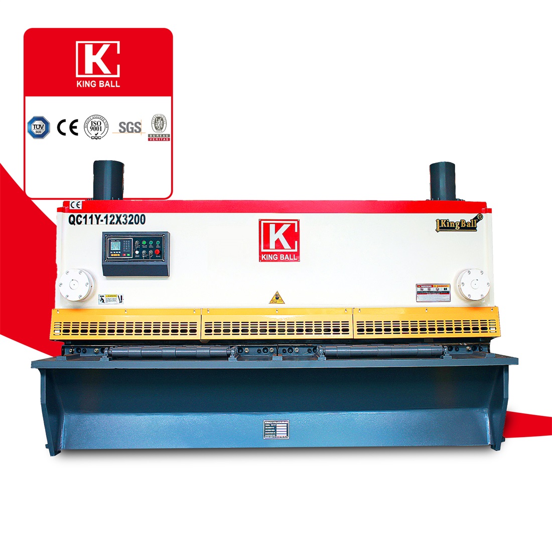 6mm 3200mm Guillotine Shearing Machine Shear Cutter Machine Electrical Guillotine Shearing Machine