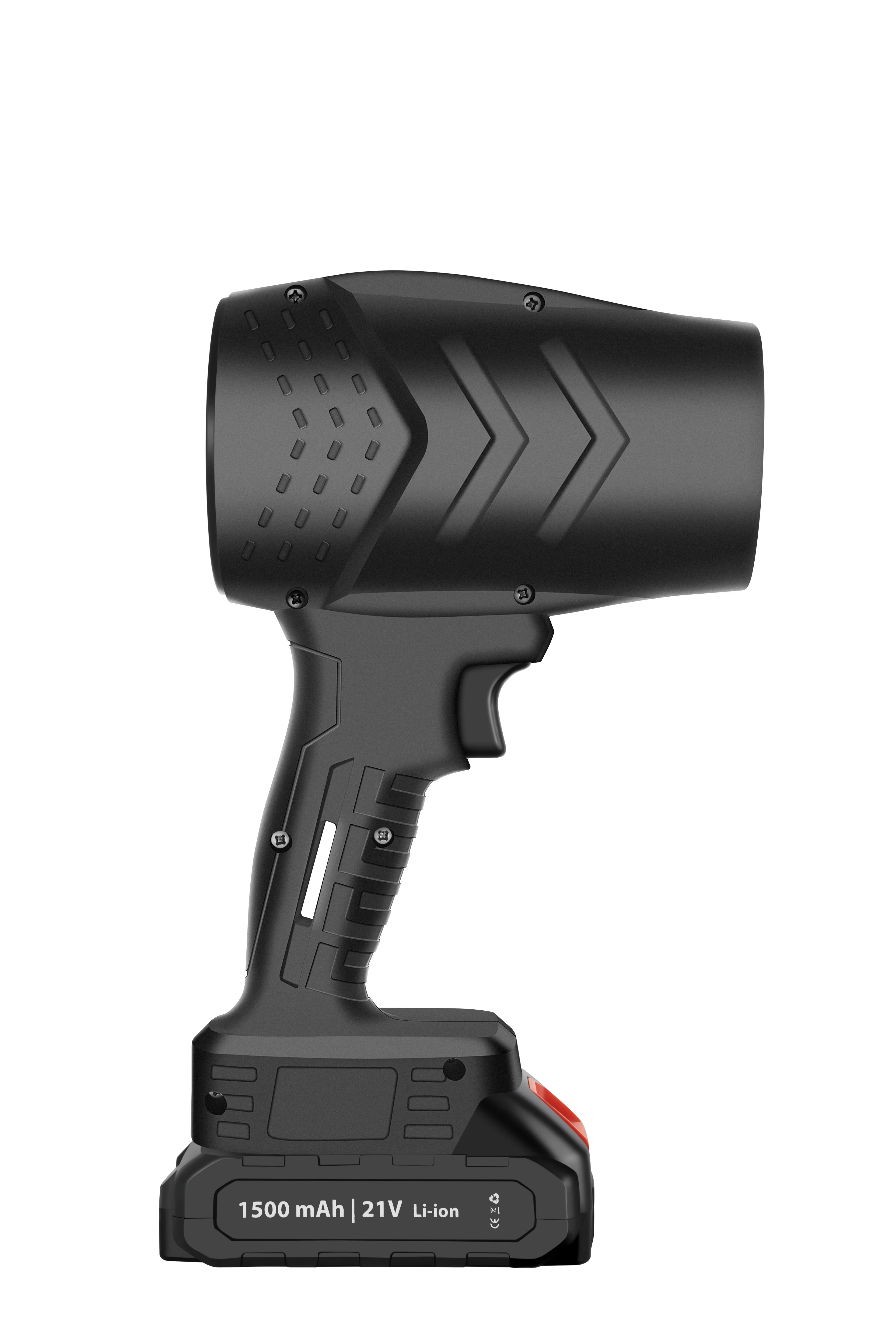 Rechargeable Electric Mini Leaf Blower Cordless Brush Type Blower Compressed Air Duster Small Fan for Cleaning