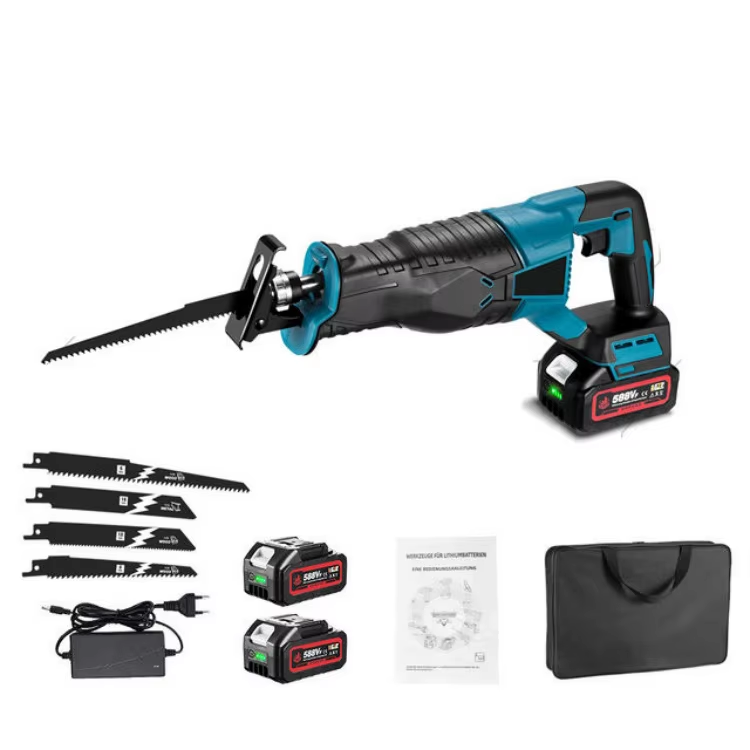 Best Selling Brushless High Power Lithium Cordless Blade Reciprocating Saw Metal Reciprocating Saw
