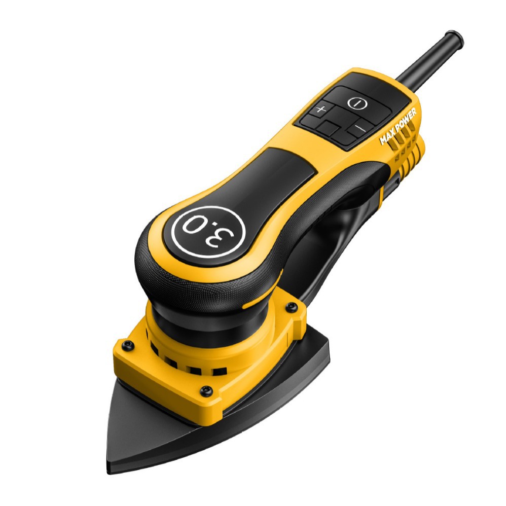 Brushless Dry Grinder Electric Sander Wall Putty Stone Metal Automotive Paint Sander 5m Cord 220V