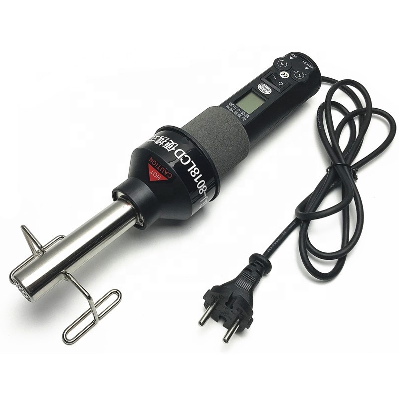 Promotion 450W Hot air Gun Digital Display Electric Hot air Gun Temperature Control Welding Table to Send 9 air Nozzles