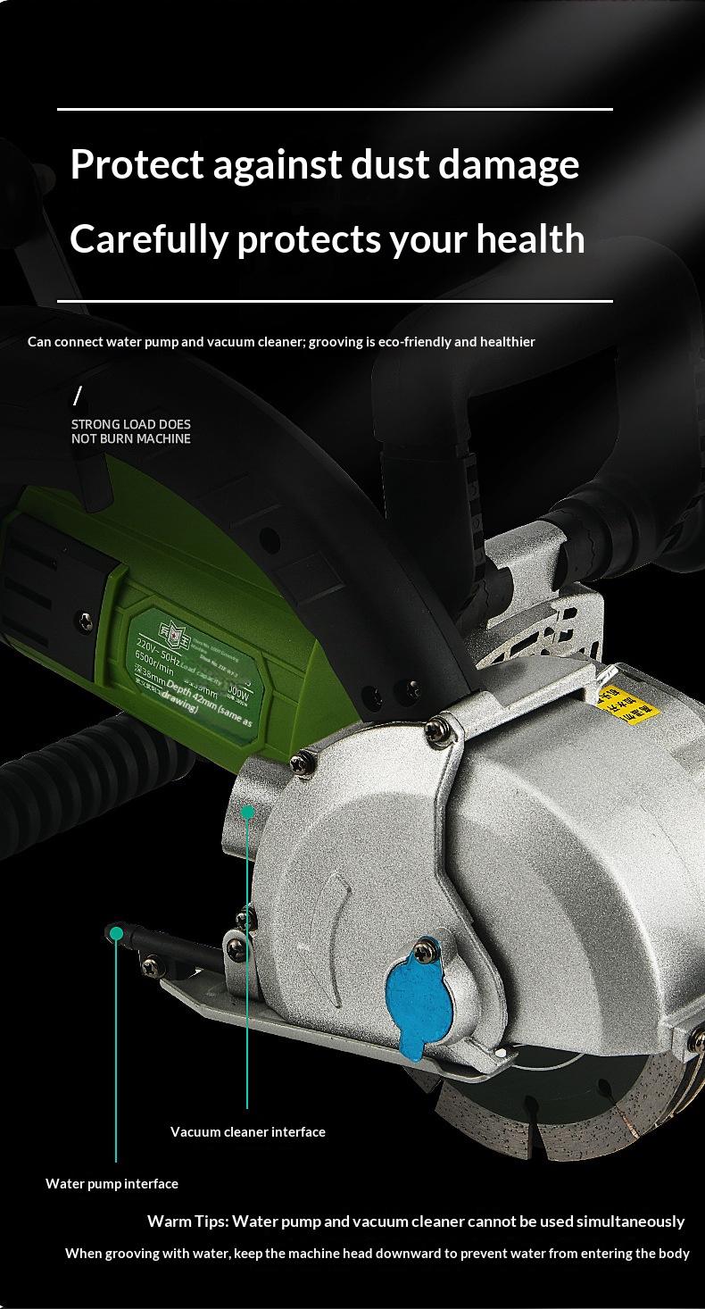 Industrial Wall Groover