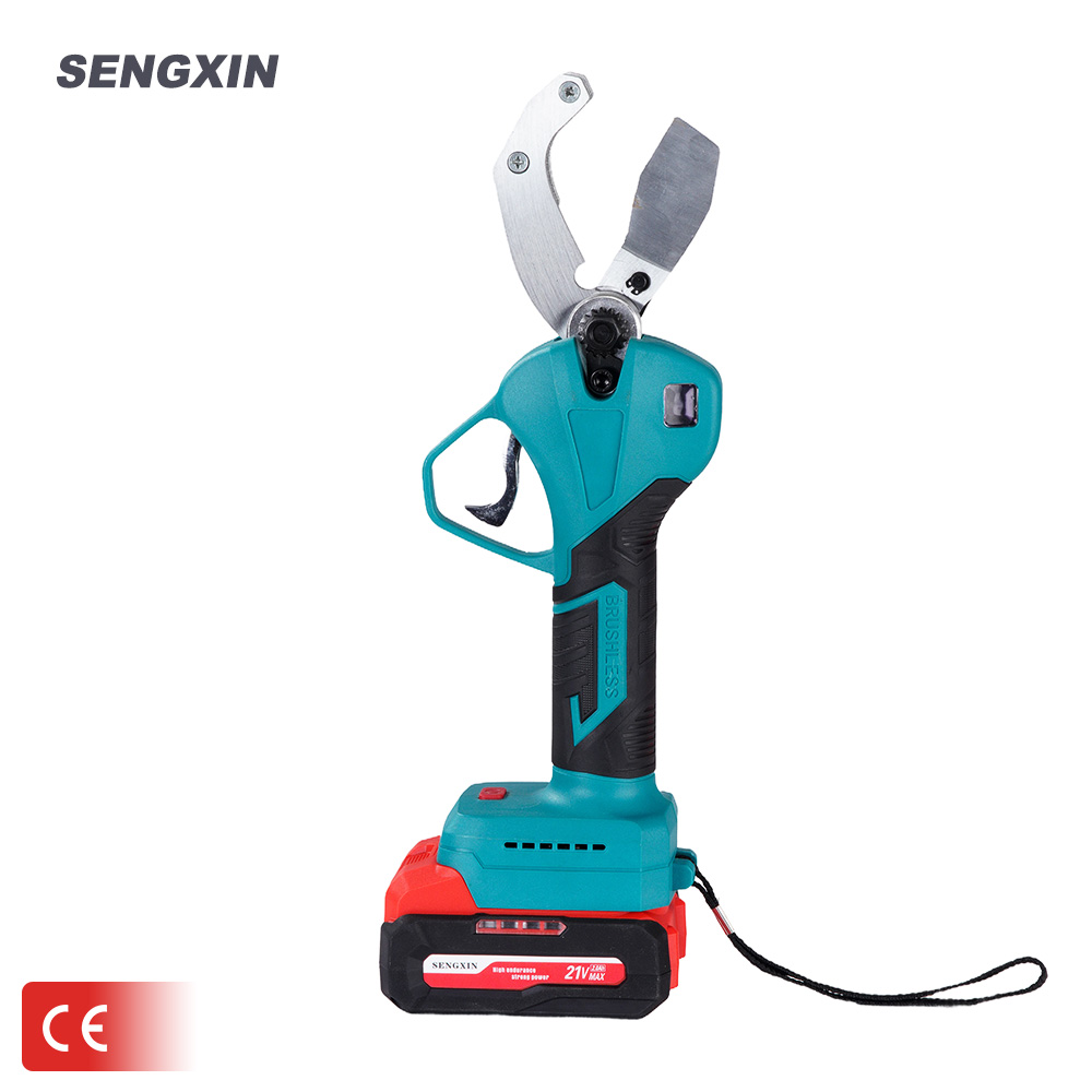SENGXIN SX-G50 Hand-held Tool 21V Lithium Battery 50mm Pruning Shears Vineyard PVC Tube Electric Pipe Cutter Scissor Brushless