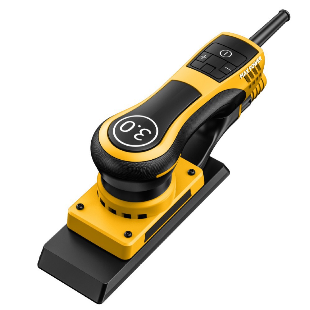 Brushless Dry Grinder Electric Sander Wall Putty Stone Metal Automotive Paint Sander 5m Cord 220V