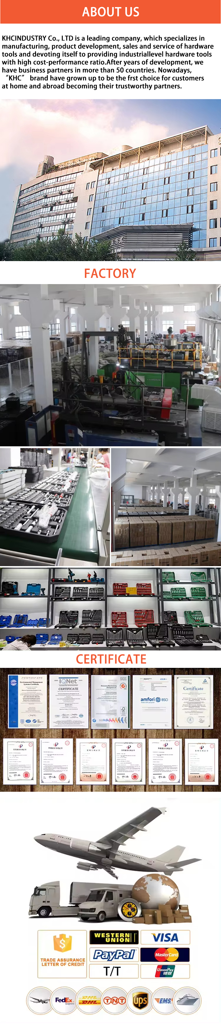 Product Detailed Specifications