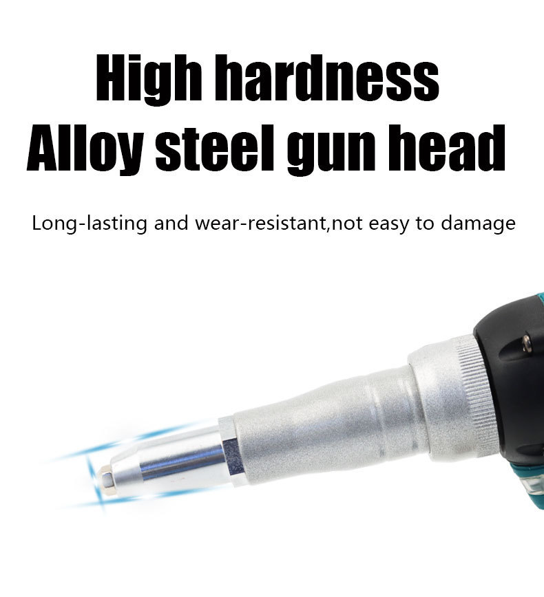 Electric Rivet Gun Detail