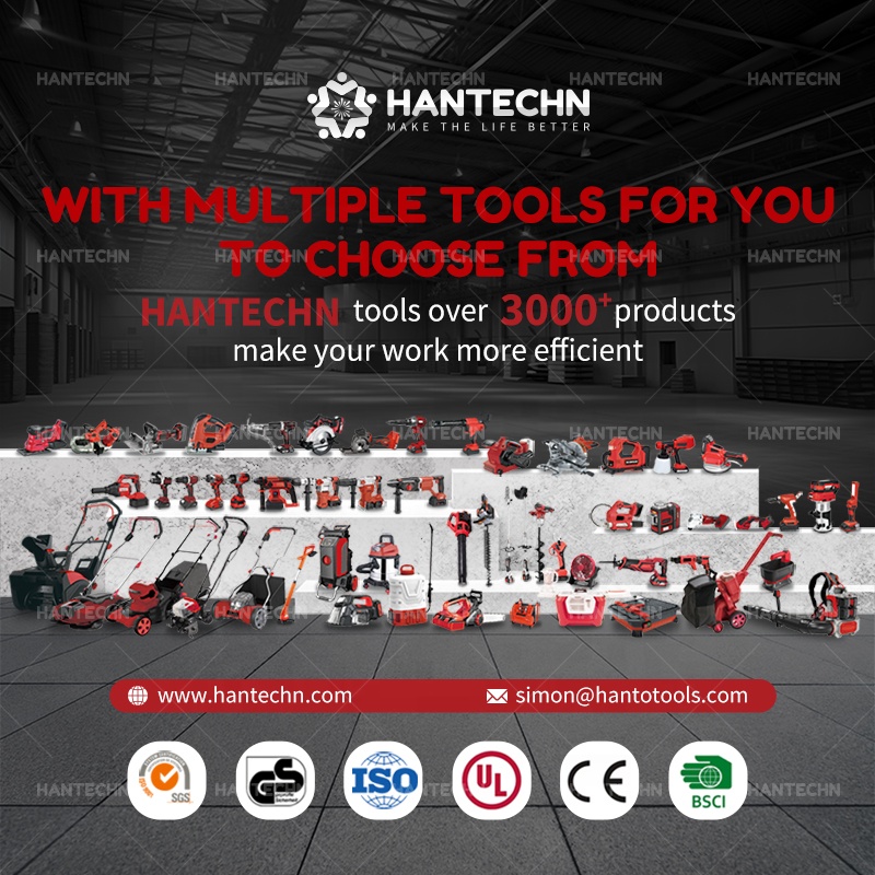 Hantechn Strong Power Tools Wireless Reciprocating Saw Portable Electric Saw Metal Wood Cutting Machine Tool