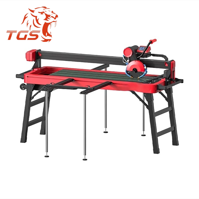 TGS Hot Sales 1200mm Portable Desktop Automatic Porcelain Tile Cutting Machine Industrial Grade Electric Max Cutting Thickness