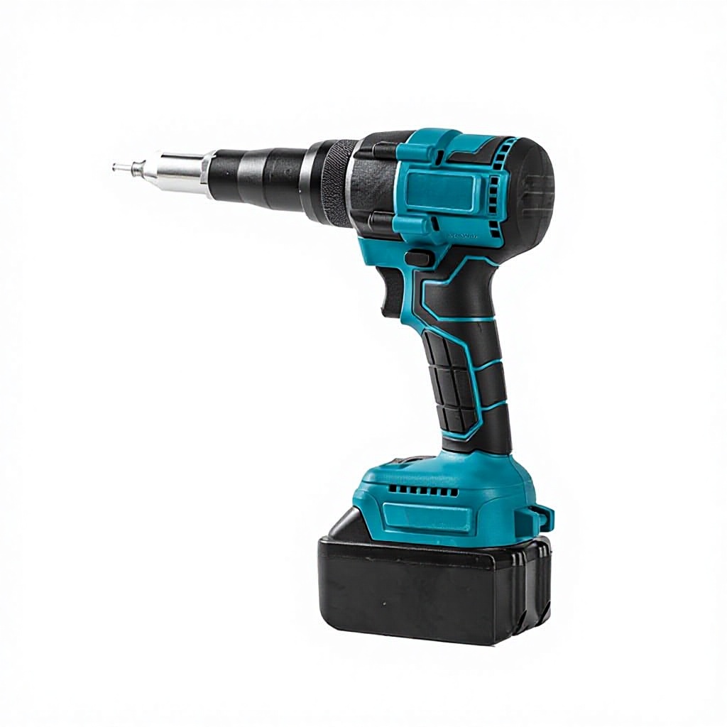 Cross-border Brushless 21V Lithium Electric Rivet Gun Fully Automatic Charging Household Industrial Grade China Origin