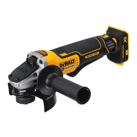 Dewalt DCG405 Brushless Angle Grinder 125mm, Industrial Power Tools for Metal Cutting Welding Rust Removal