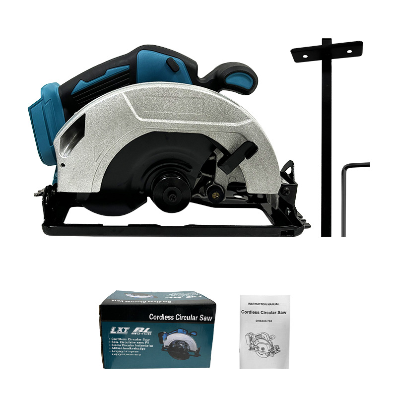 185mm Industrial Grade Hand-held Brushless Motor 21V Battery-Powered Steel Pipe &amp; Plastic Tube Cutter for Wood Saw