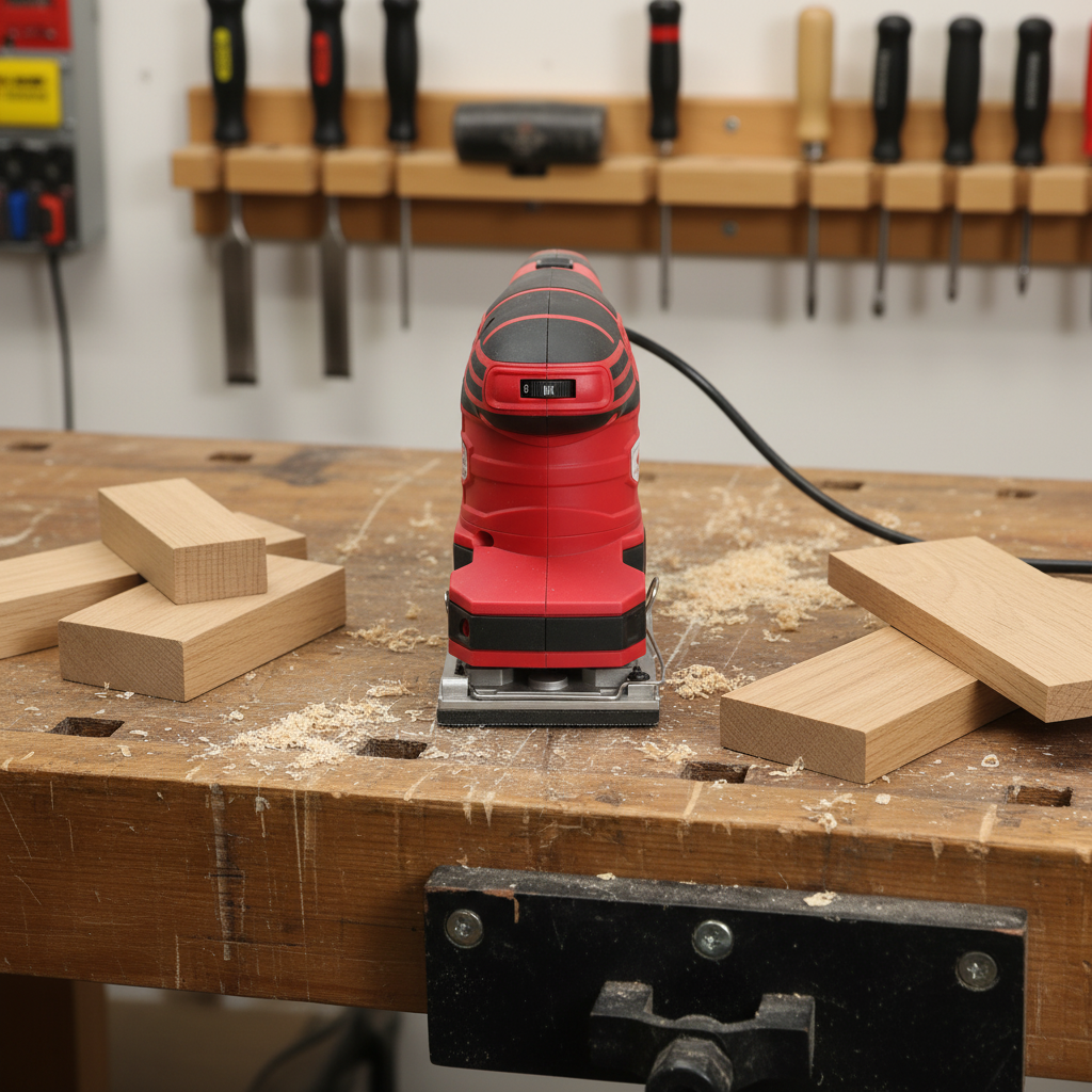 New Design 260W Aluminium Plate Electric Sheet Sander for Wood Processing
