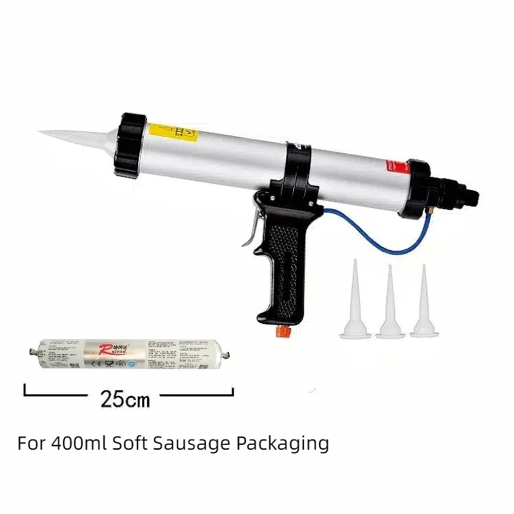 21V Li Ion Battery Cordless Caulking Gun Heavy Duty Silicone Sealant Applicator Industrial Grade Tool