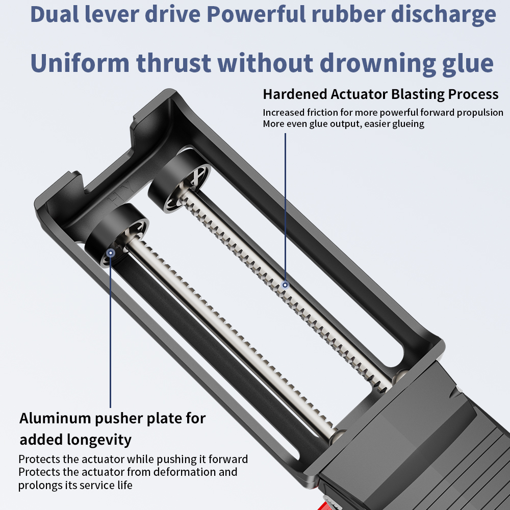 NANWEI Electric Cordless Power Caulking Gun Double Cartridge Adhesive Epoxy Dual Component Automatic for Efficient Caulking