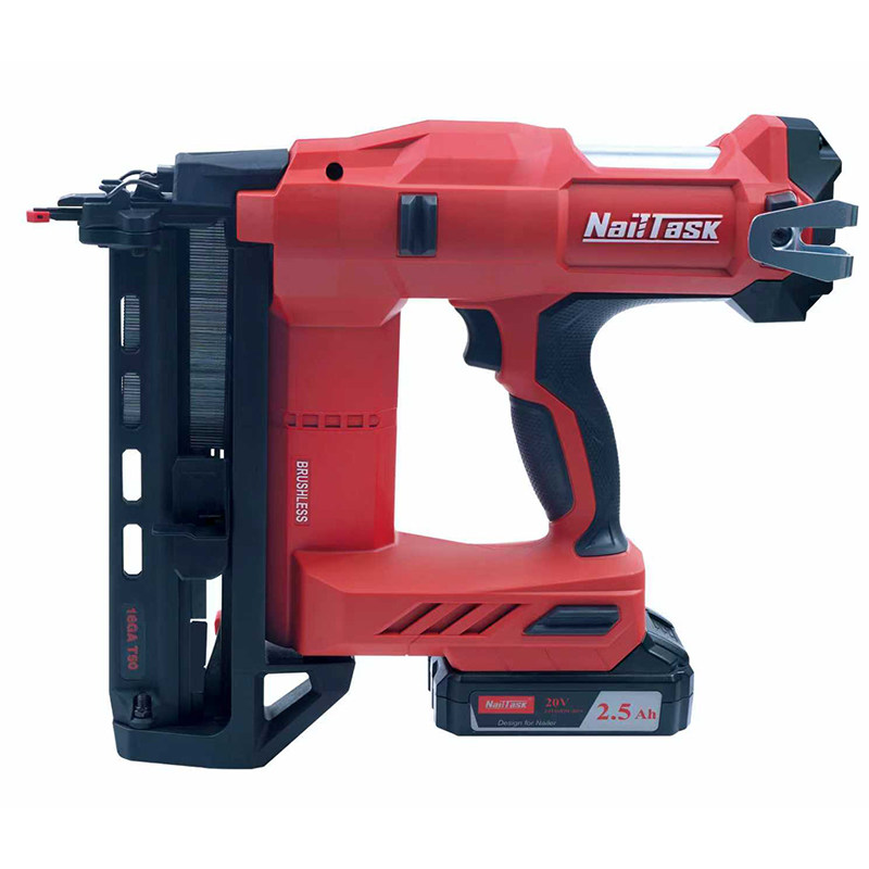 Official Flagship T50 Lithium Straight Electric Nail Gun for Woodworking Electric Brad Nail Gun for Decoration Nailing