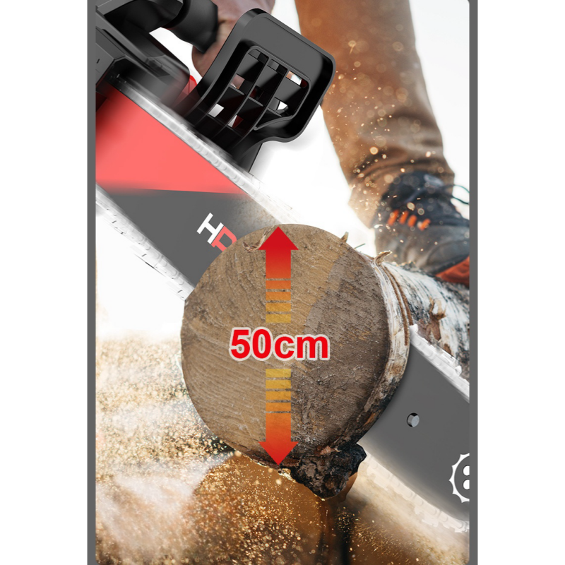 16-Inch Brushless Electric Chain Saw Rechargeable Small Handheld Tool Lithium Battery for Industrial DIY Wood Pruning Logging CE