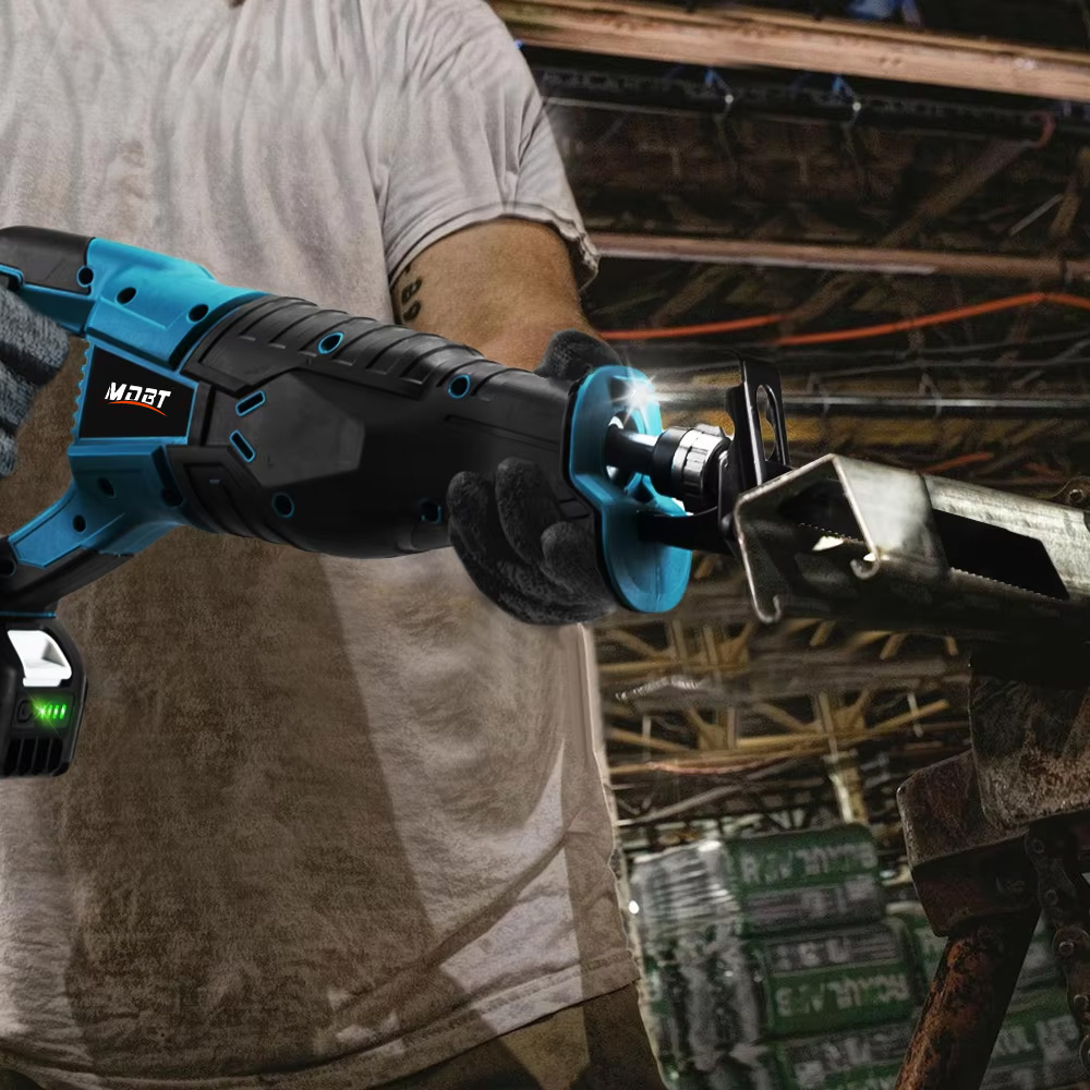 Best Selling Brushless High Power Lithium Cordless Blade Reciprocating Saw Metal Reciprocating Saw