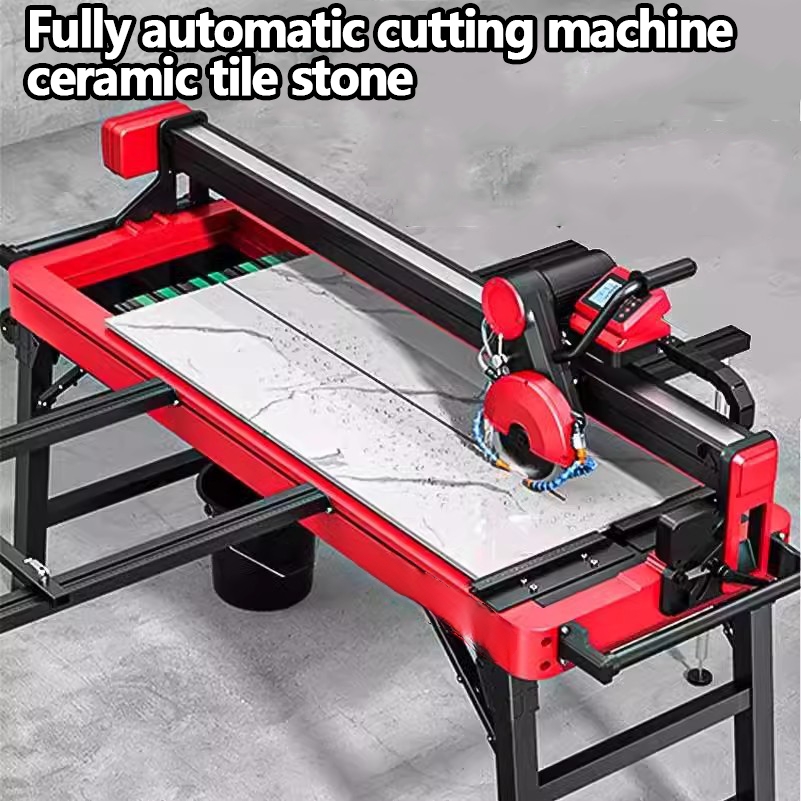 TGS Hot Sales 1200mm Portable Desktop Automatic Porcelain Tile Cutting Machine Industrial Grade Electric Max Cutting Thickness