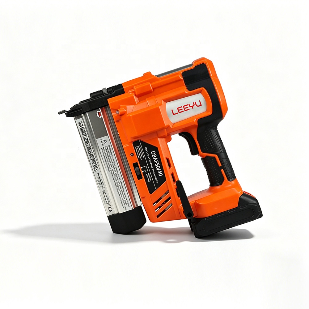 Cordless 18 Gauge F50 Brad Nailer Air Impact Battery Powered Finish Nail Gun for Woodworking