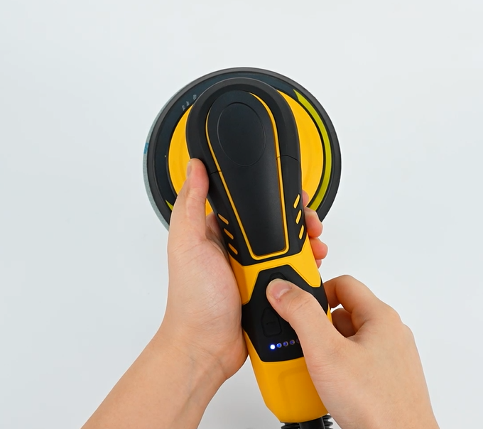 6 Inch 350W Professional For Car Body Grinding With 7-speed Regulation And Dust Suction Tube Electric Sander