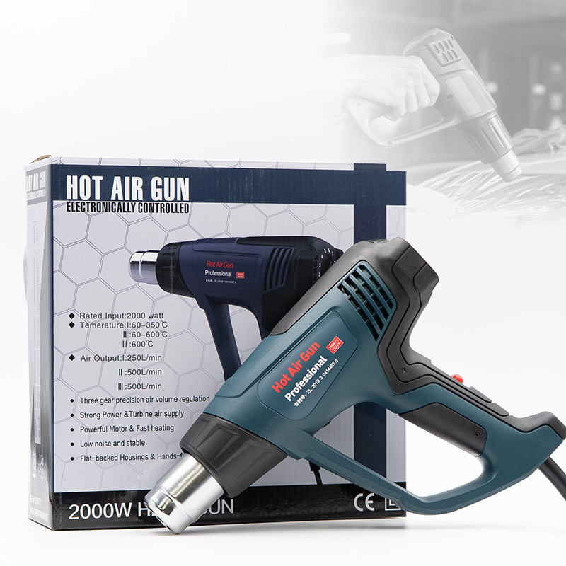 Electric Power Hot Air Gun for Automotive Plastic and Metal Parts Restoration