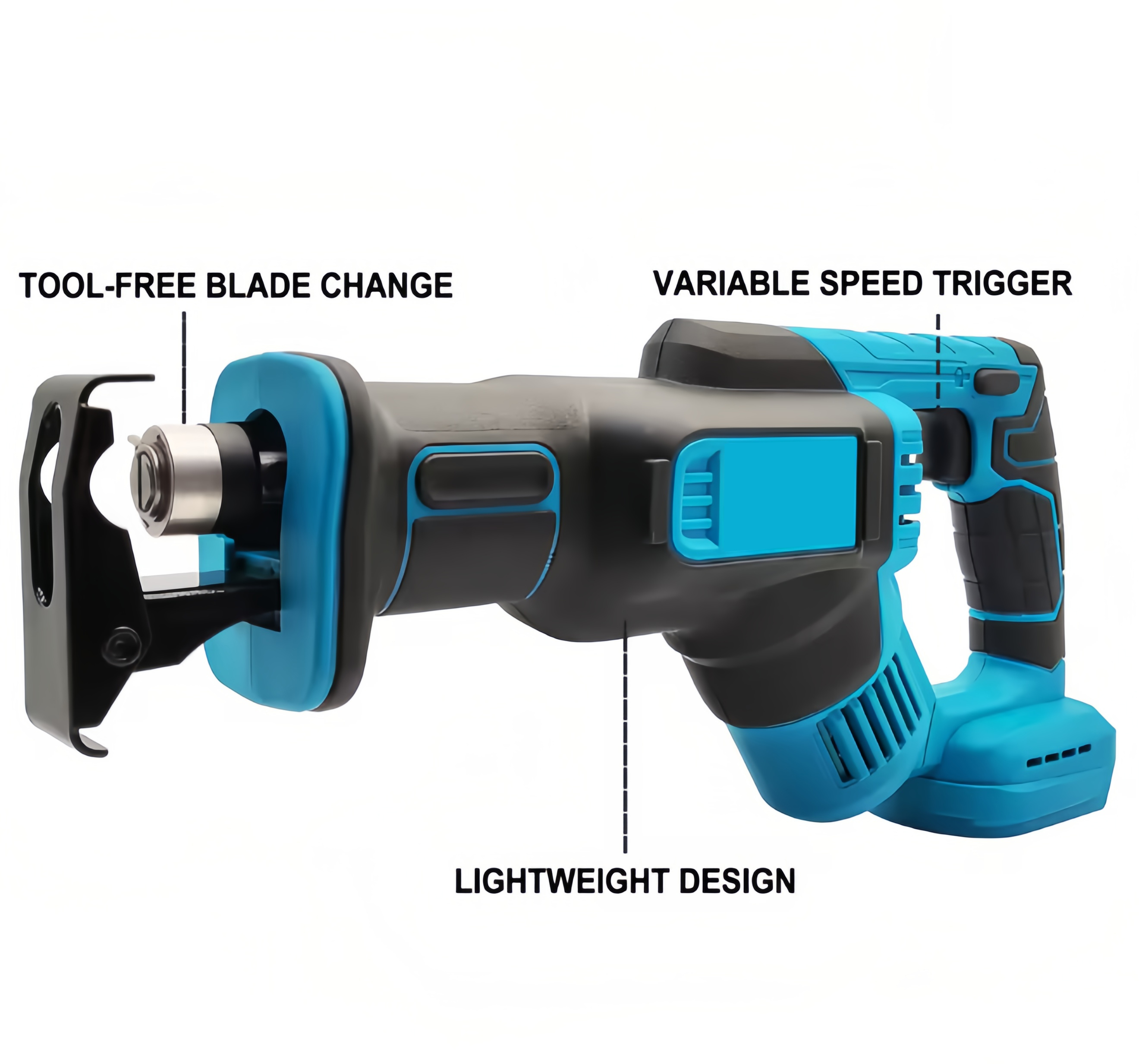 Electric Saw Household Rechargeable Outdoor High Frequency Lithium Battery Wood Cutting Electric Reciprocating Saw