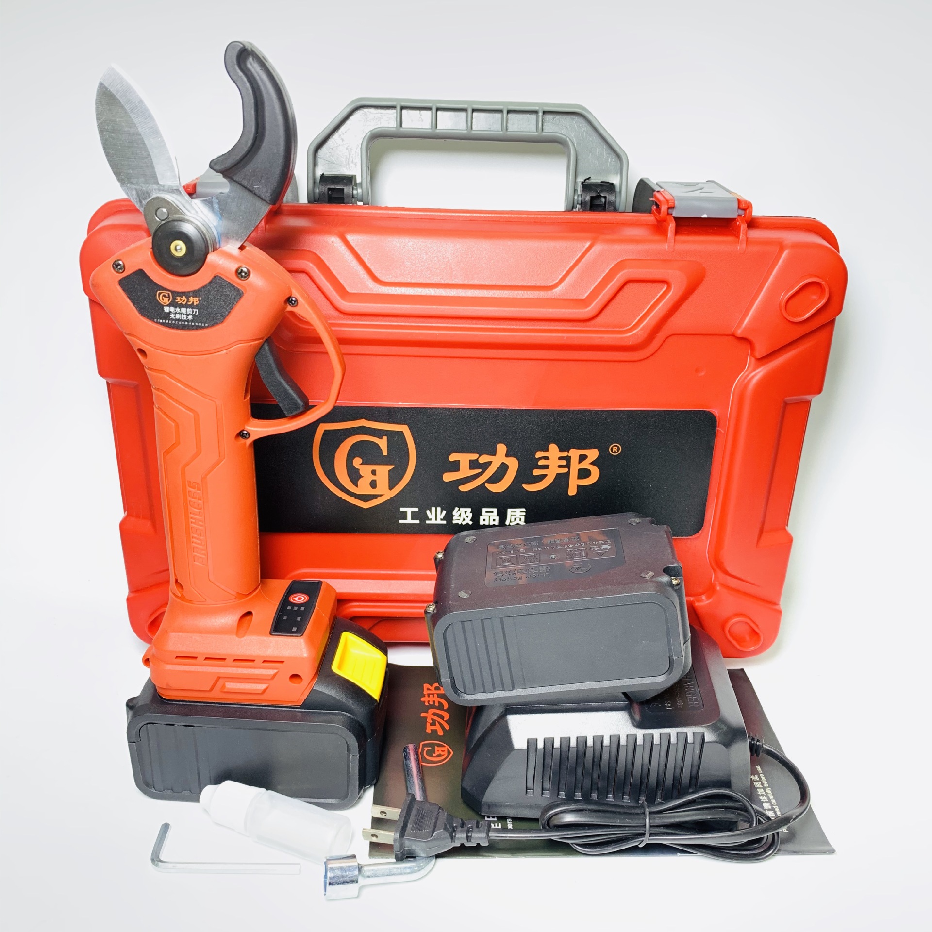 Professional Plumbing Power Tools 20V Portable Lithium Brushless PVC Tube Pipe Scissors Cordless Electric Water Pipe Shears