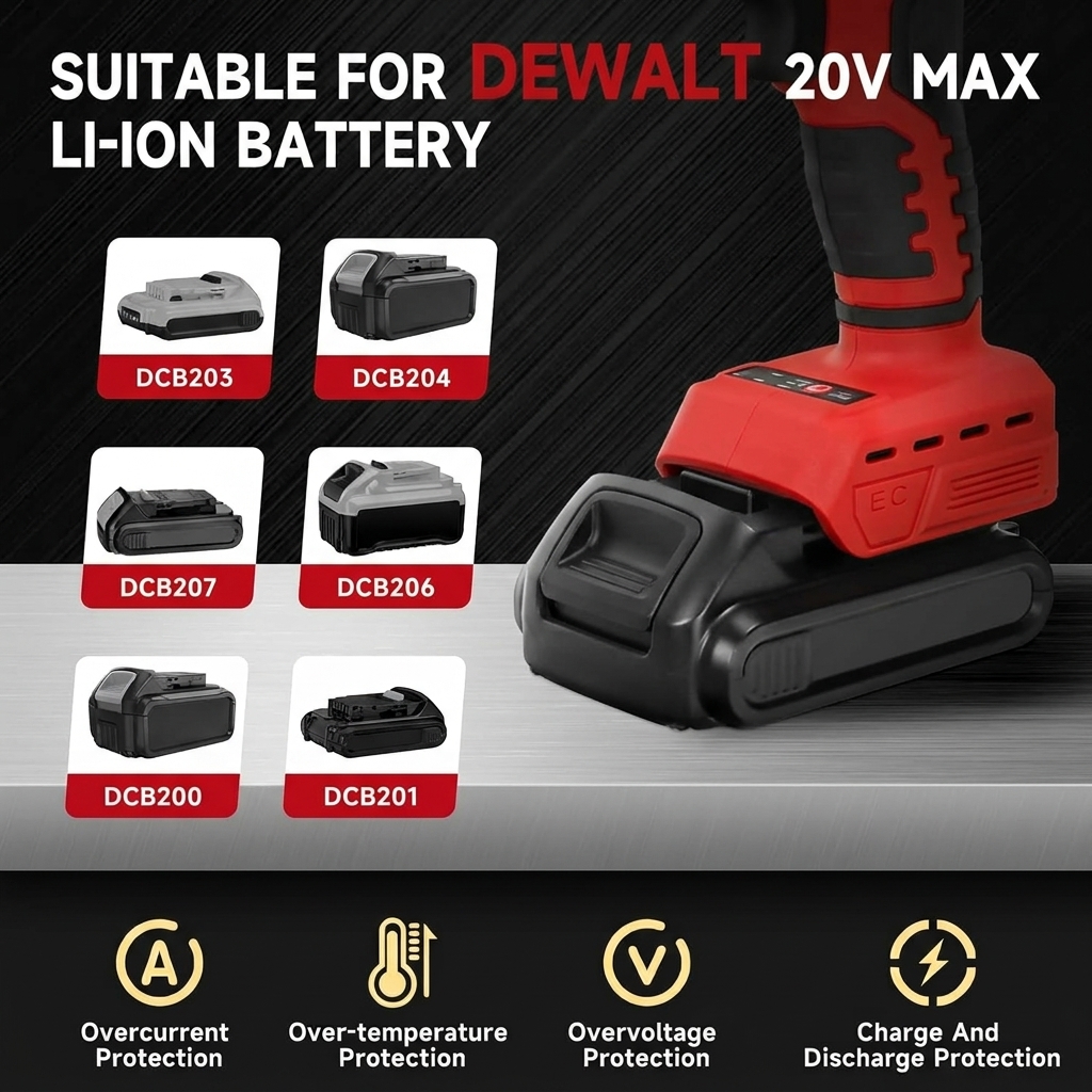 Brushless Cordless 20V Lithium Battery Industrial Grade Stainless Steel Ribbon Cutting Scissors