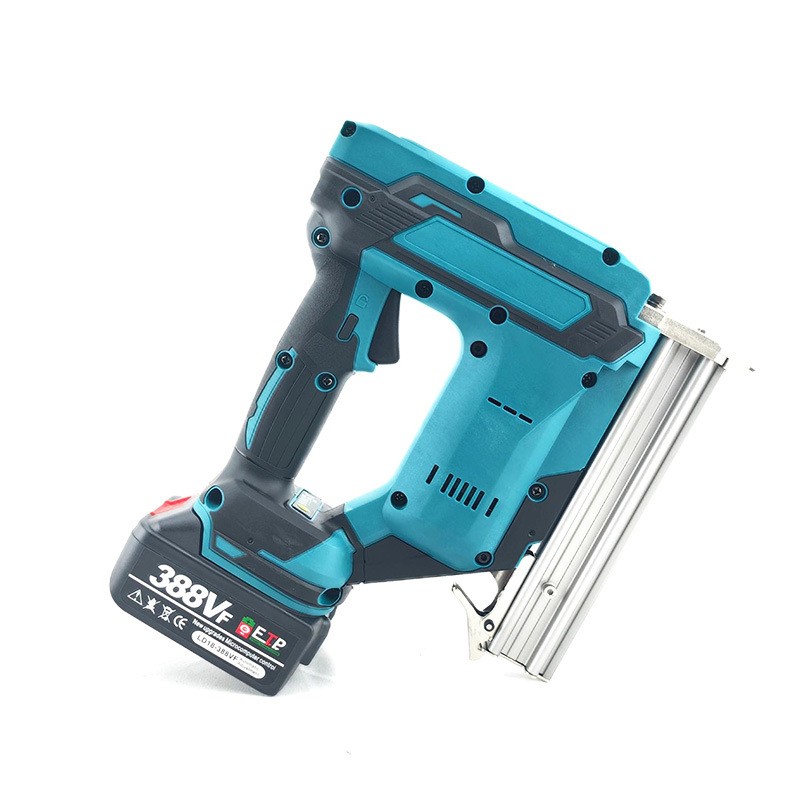Portable Industrial &amp; DIY Grade Cordless Lithium Electric Stapler Nail Gun Multifunctional Metal Construction