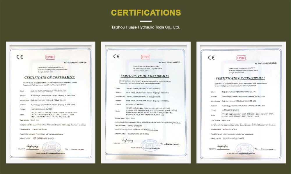 Quality Certifications
