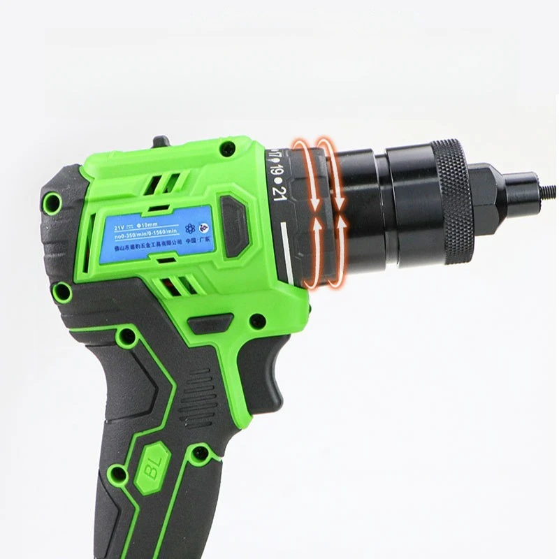 SUBAO S88 Cordless Brushless Rivet Nut Gun Digital Display for M3-M8 Rivet Nuts Bare Tool