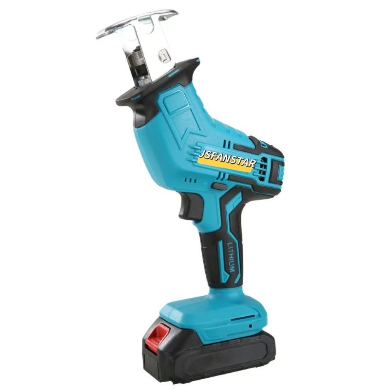 High Power Lithium Cordless Saber Saw Electric Reciprocating Saw Wood Metal PVC Tube Cutting Blades Handheld