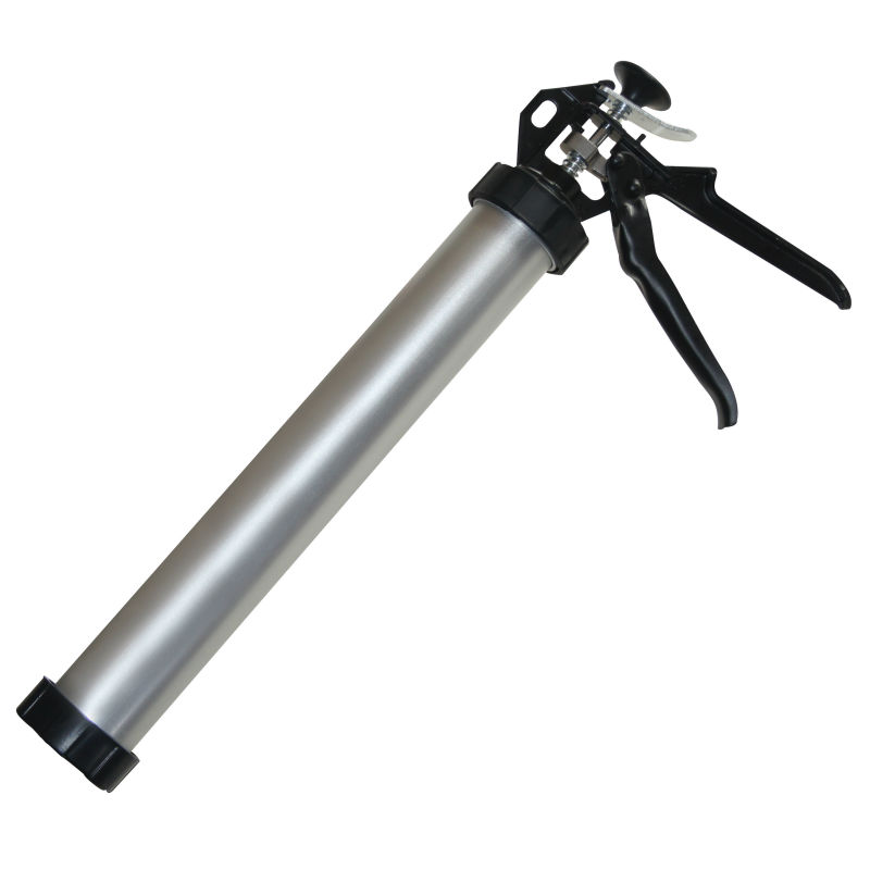 9" for 300ml Sausage Pack Aluminum Barrel Sealant Pneumatic Silicone Caulking Gun