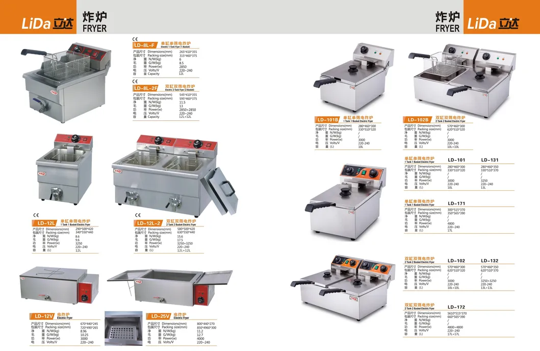 Deep Fryer Internal View