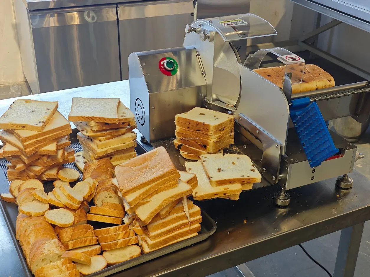 Best Choice Kitchen Machine Thickness Adjustable Toast Bread Automatic Machine Bread Slicer