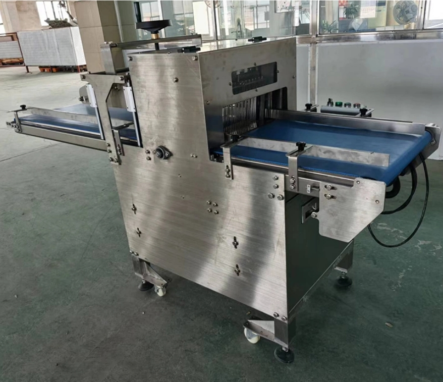 OEM Costomed Thickness Commercial Continuous Bread Slicer for Western Food Toast Cutter Machine