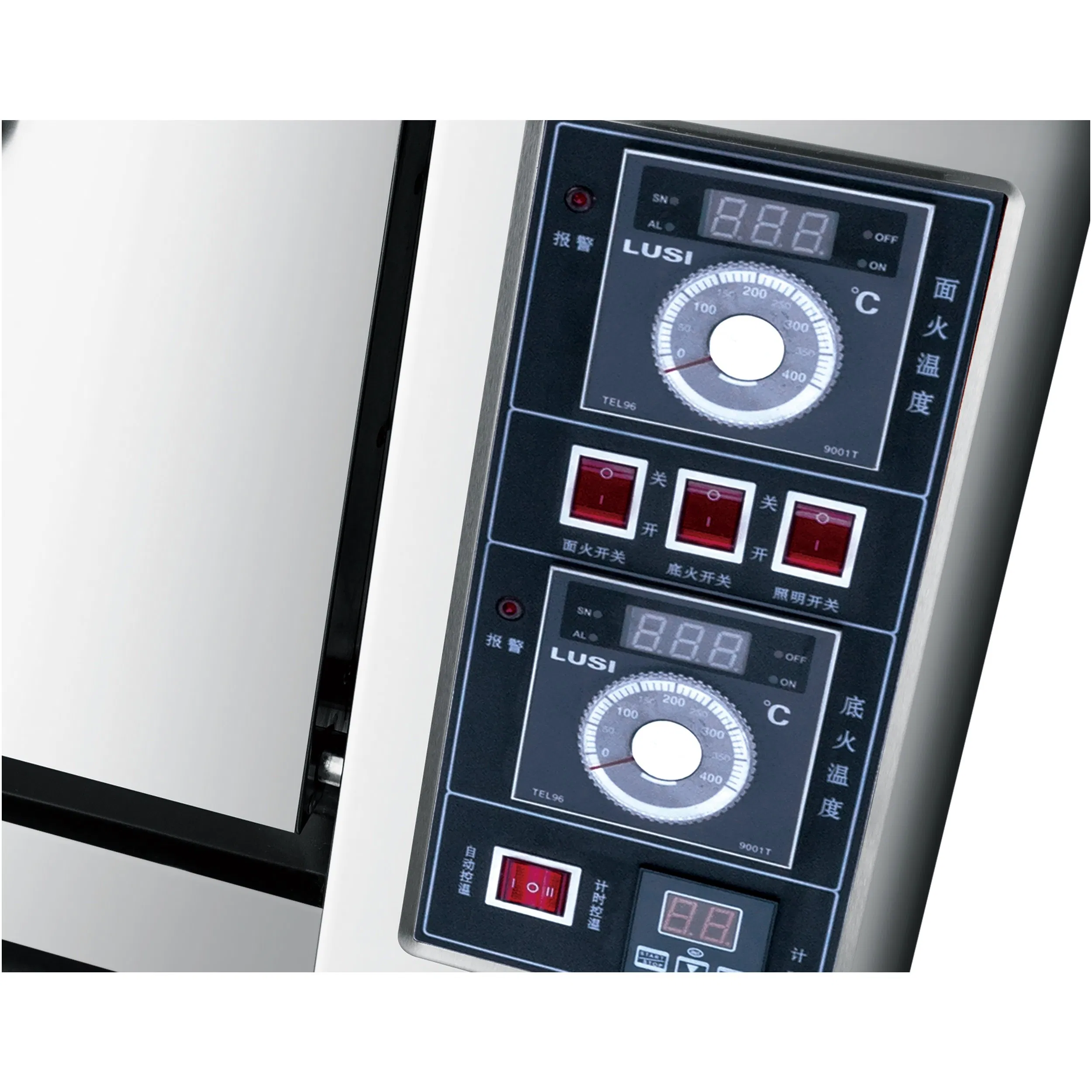 China Factory Wholesale Bakery Equipment 4 Decks 8 Trays Gas Oven Bread / Pizza / Cake Commercial Deck Oven High Quality Bakery Machine