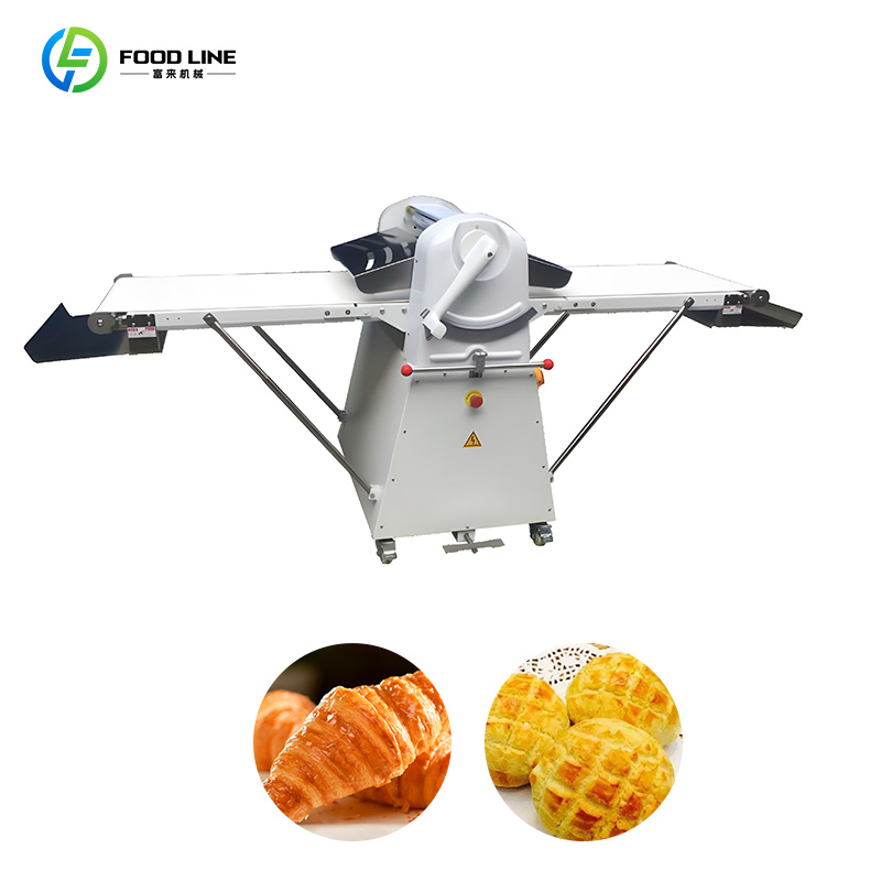 Commercial Kitchen Floor Type Bread Automatic Dough Pastry Sheeter for Bakery