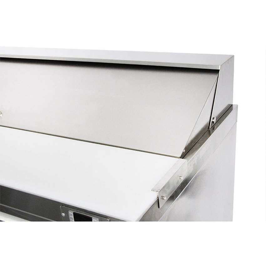 Commercial Salad Bar Counter Display Refrigerated Pizza Prep Table Sas123n
